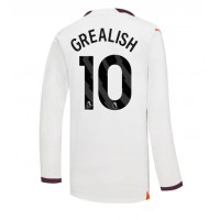 Manchester City Jack Grealish #10 Replica Away Shirt 2023-24 Long Sleeve